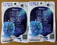 カンロ　空想果実 イトピスの実 2袋セットのサムネイル