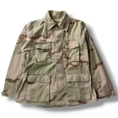 ミリタリー BDUシャツJKT デザートカモ 米軍実物 97年製 - メルカリ