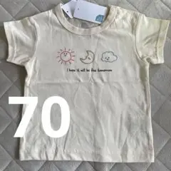刺繍Tシャツ 70〜80cm