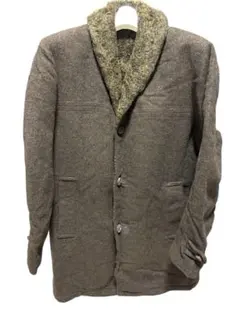 60's "GREAT WESTERN" Tweed Boa Coat 60's