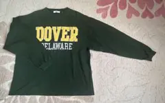 WEGO ダークグリーン DOVER DELAWARE 長袖シャツ M メンズ