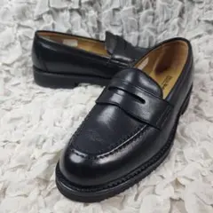 未使用 リーガルウォーカー 755 レザー コインローファー ブラック