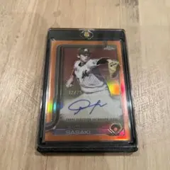 2025 Topps Chrome NPB 佐々木朗希 直筆サイン 24/25 - メルカリ