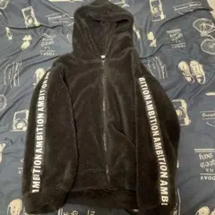 AMBITION フリースジャケット ブラック