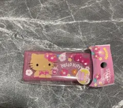 Hello Kitty アクセサリーケース ピンク　日焼けキティ　サンリオのサムネイル