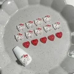 無言購入OK⭕️ サンリオ ハローキティ ネイル　ネイルパーツセット