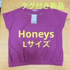 【新品未使用】ハニーズ　半袖カットソー Lサイズ