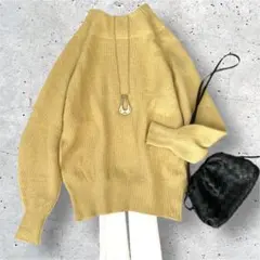 美品Spick & Span 上質ラクーン　ラムウール　定価1.65万ニット