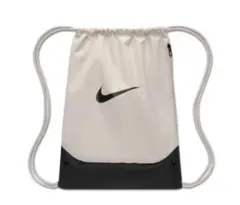NIKE ジムサック ナップサック ドローストリング ホワイト ブラック18L