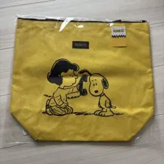 【非売品】PEANUTS スヌーピー ビッグトートバッグ イエロー イオン