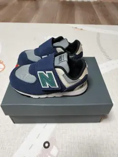 new balance 574 ネイビー/グレー スニーカー