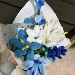 ハンドメイドモールフラワー 枯れない花束