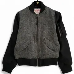 美品 ハリスツイード セブンデイズサンデー ブルゾン