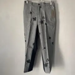 【新品未使用】コムデギャルソンオムプリュス 鈴木ヒラク刺繍パンツ