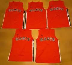 UNDER ARMOUR GIANTS 巨人ビブス5枚セット19番 ノースリーブのサムネイル