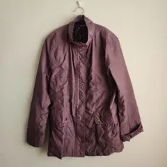 パープル ナイロンジャケット