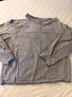 ZARA レディース オフショルダーデニムトップス