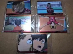 ハイキュー　ウエハース6　研磨　カード　セット