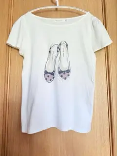 Couture brooch パンプスプリント コットン100% Tシャツ 36
