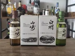 新品未開封】山崎ウイスキー 180ml 4本セット - メルカリ
