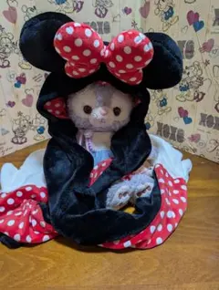 ♥ミニーマウスキャップ付きマフラー♥