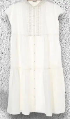 t*o様 【美品】サマンサモスモス ロングワンピース 刺繍 セーラー ティアード