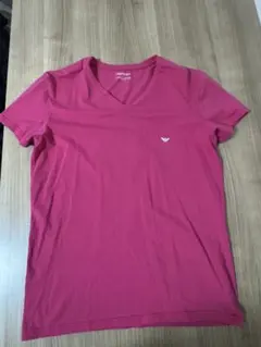 EMPORIO ARMANI ピンク Tシャツ XXL
