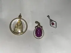 ペンダントトップ　3個　まとめ　アクセサリー