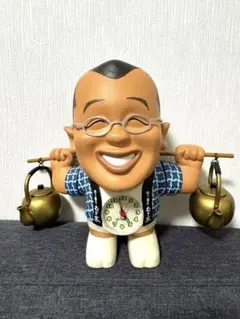 【レア・新品未使用・非売品】伊藤園 鶴瓶ダンシングクロック