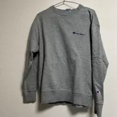 Champion グレー クルーネック トレーナー M