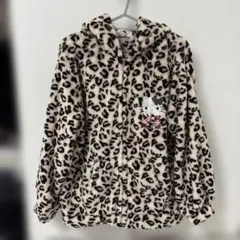 CECIL McBEE ヒョウ柄 ハローキティ パーカー