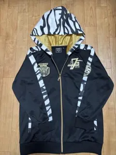 KAEPA BOYS ゼブラ柄ジップパーカージャージ 上下セット150cm