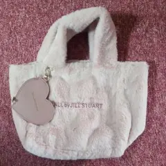 JILL by JILL STUART ピンクファーバッグ