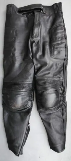 メッシュレザー バイクパンツ 膝パッド付きXL - メルカリ