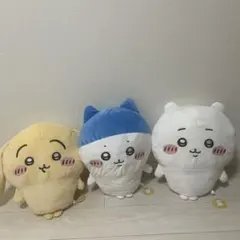 初期☆レア】ちいかわ ハチワレ うさぎ bigぬいぐるみ セット - メルカリ