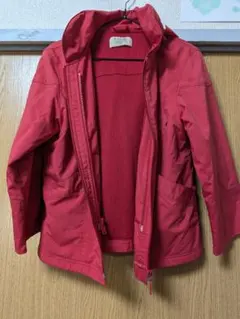 【ファミリア】ウインドブレーカー　110サイズ　赤色