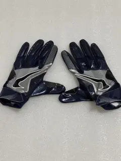 Nike アメフト グローブ　Mサイズ VAPOR JET4 ネイビー