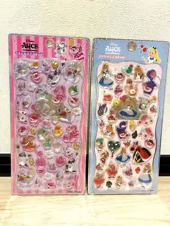 【正規品 】不思議の国のアリス プチドロップステッカー 2種セット