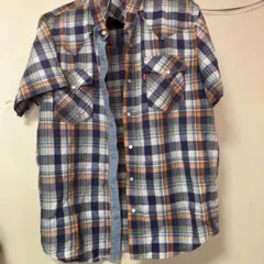 Levi's チェック柄 半袖シャツ ウエスタンのサムネイル