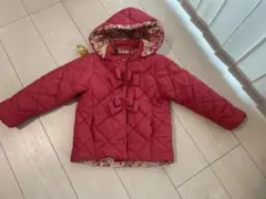 【美品】GREEN LABEL RELAXING ピンク中綿コート 115