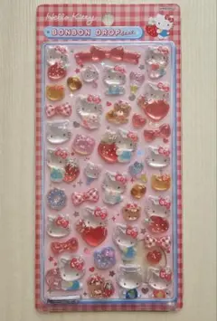 【正規品】ボンボンドロップシール　サンリオ　ハローキティ　赤キティ