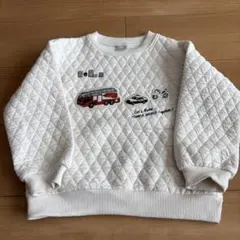 petit main トミカ刺繍トレーナー 110