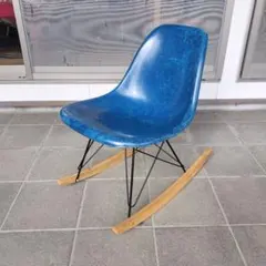 Vitra ヴィトラ イームズ サイドシェルチェア DSR ブルー - メルカリ