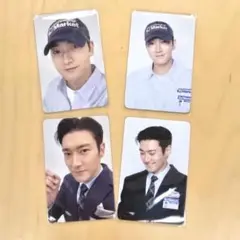 シウォン　SJ market　トレカ　コンプ　SUPERJUNIOR　4枚