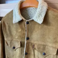 Levi’s スエードジャケット　ショートホーン　ビンテージ 50's 60's LEVI'S リーバイス スエードボアジャケット ショート