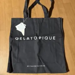 GELATO PIQUE トートバッグ ダークグレーのサムネイル