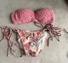レディース 花柄ビキニ セパレート水着のサムネイル
