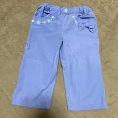 BeBe カプリパンツ 夏 膝下 ズボン 120 べべ petitmine