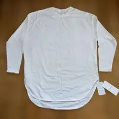 Pierrot 長袖カットソー ホワイト 未使用品のサムネイル