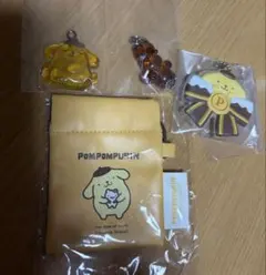サンリオ ポムポムプリン バネ口ミニポーチ なかよしチャーム